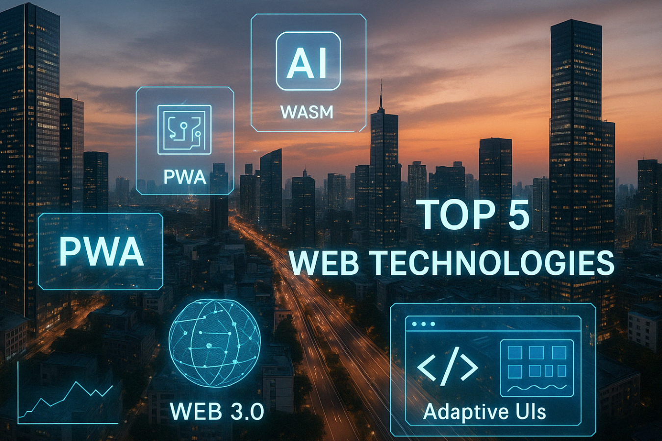 Топ 5 уеб технологии на бъдещето