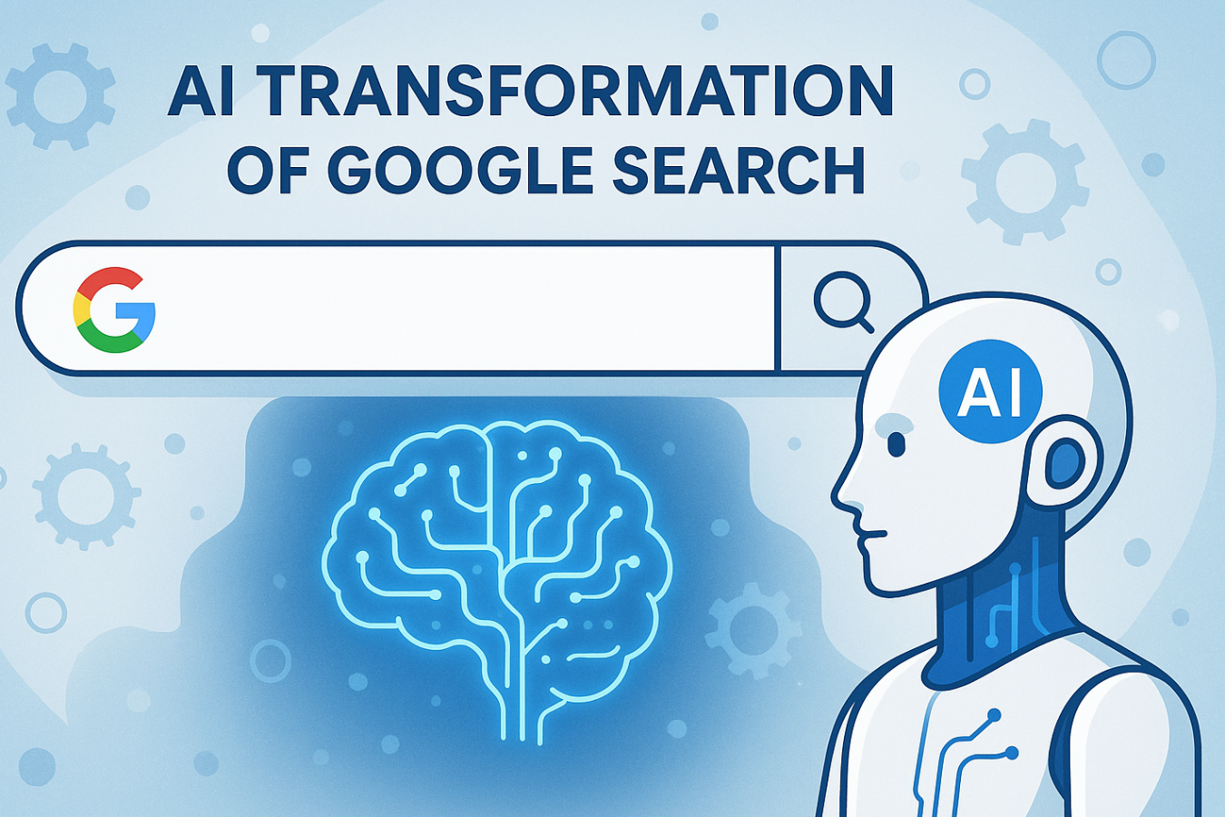 AI трансформацията на Google Search или търсене в Гугъл с изкуствен интелект