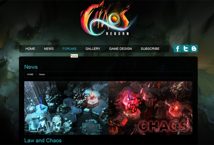 Kickstarter for Chaos Reborn