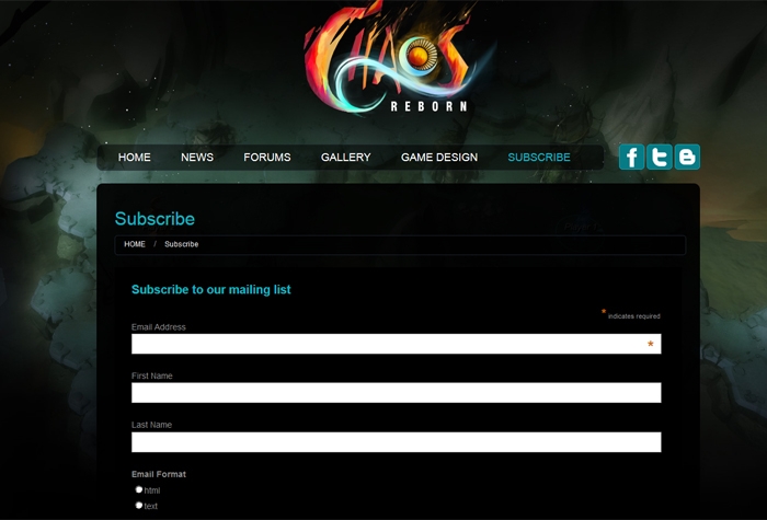 Kickstarter for Chaos Reborn